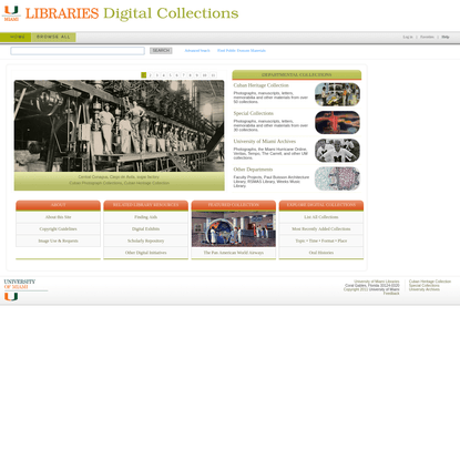 University of Miami Digital Collections