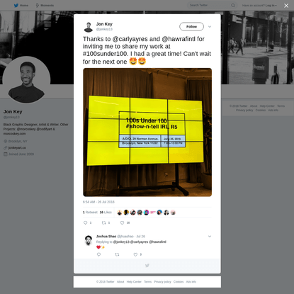 Jon Key on Twitter