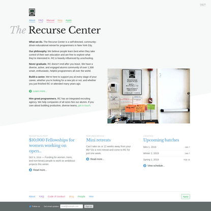 The Recurse Center