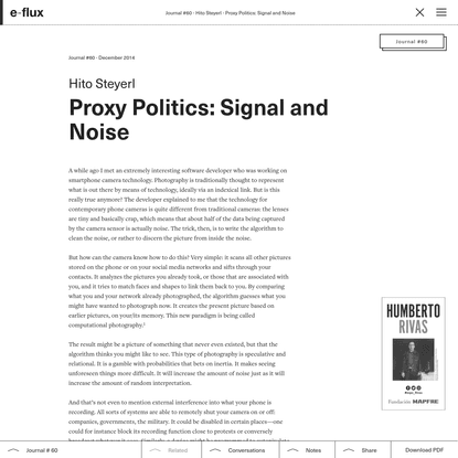 Proxy Politics: Signal and Noise