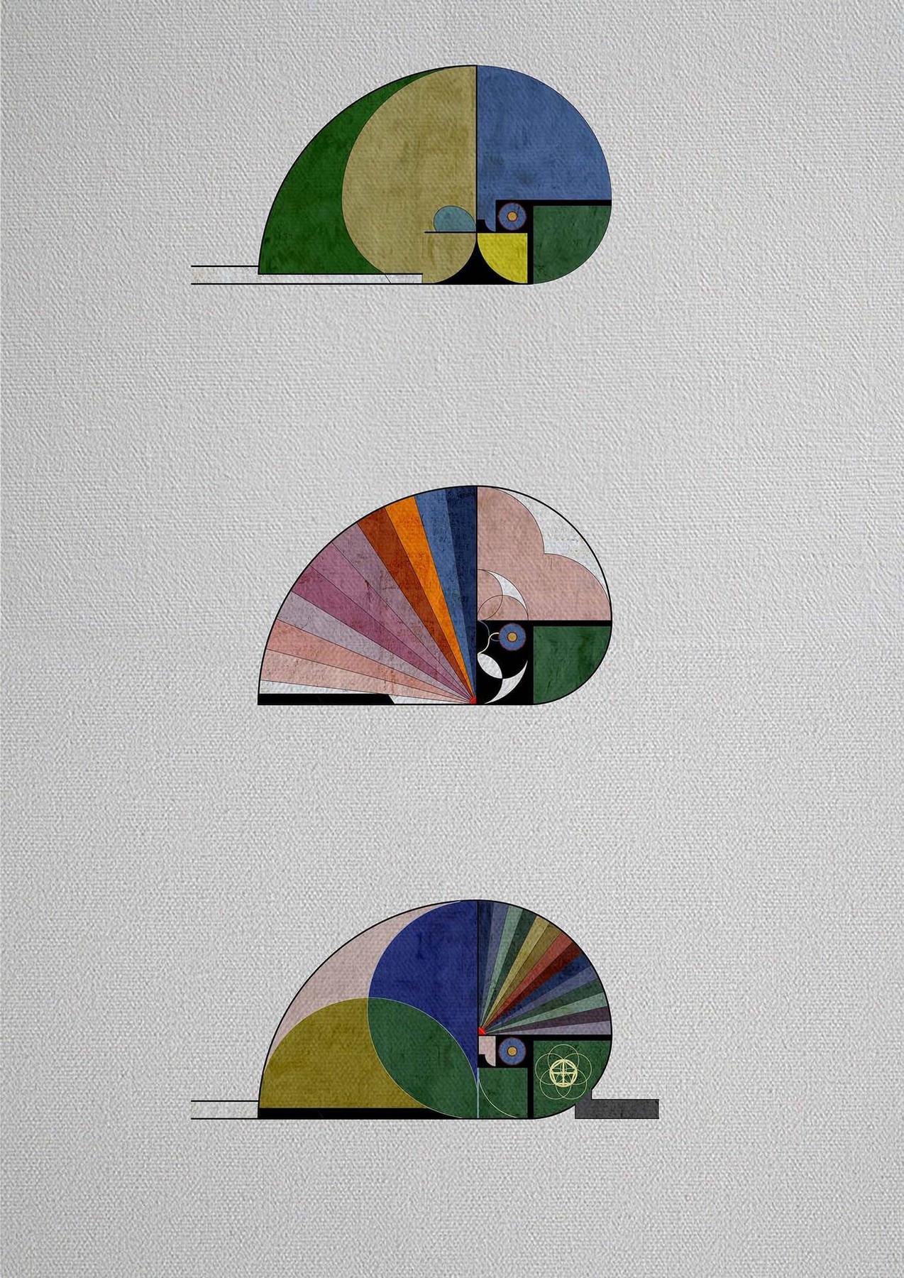Hilma af Klimt Snails
