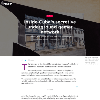 Inside Cuba's secretive underground gamer network
