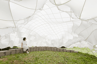 Weaving Carbon Fiber Pavilion_University of Tokyo's T_AD
