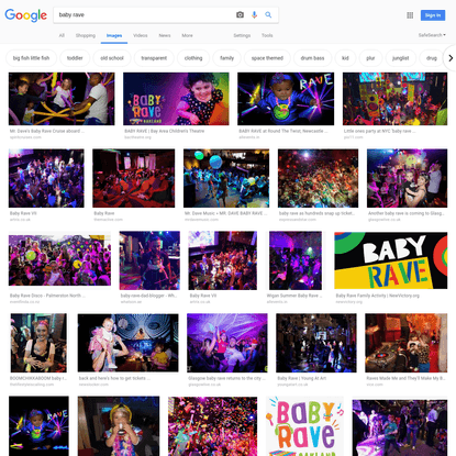 baby rave - Google Search
