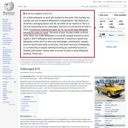 Volkswagen K70 - Wikipedia