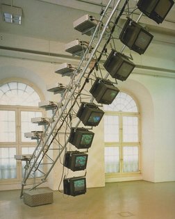 'Transmission Tower: Sentinel' by Dara Birnbaum, 1992