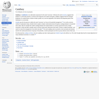 Catallaxy - Wikipedia