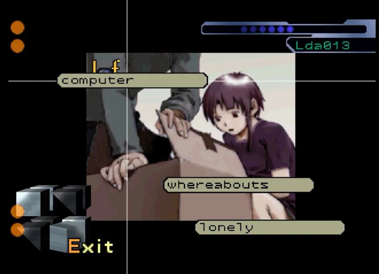 PS1 serial experiments lain - 家庭用ゲームソフト