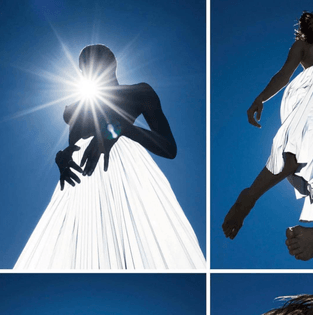 Priscavera Reflective Skirt for Playboy 2019