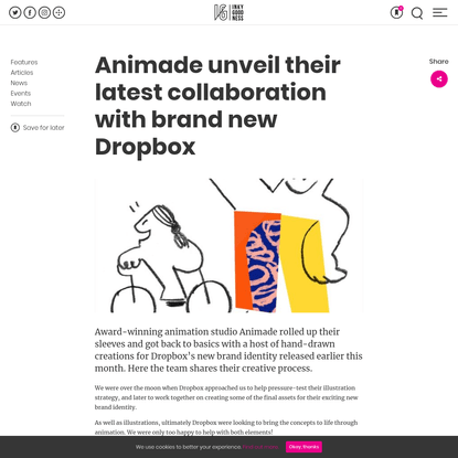 Animade unveil their latest collaboration with brand new Dropbox