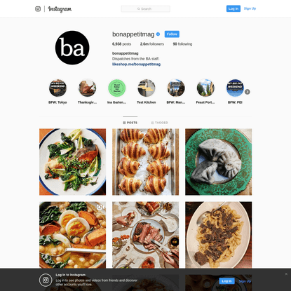 @bonappetitmag * Instagram photos and videos