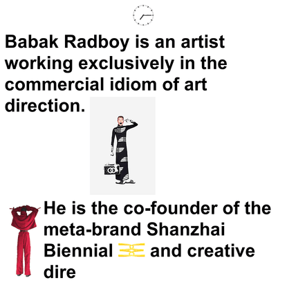 Portfolio, Babak Radboy