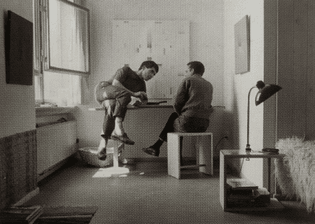 HfG Ulm, student dorms, 1956