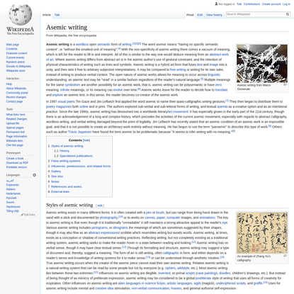 Asemic writing - Wikipedia