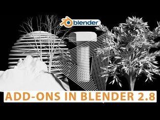Blender - 4 add-ons in Blender 2.8 to jump start your designs