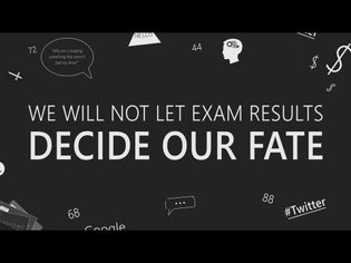 I Will Not Let An Exam Result Decide My Fate || Kinetic Typography
