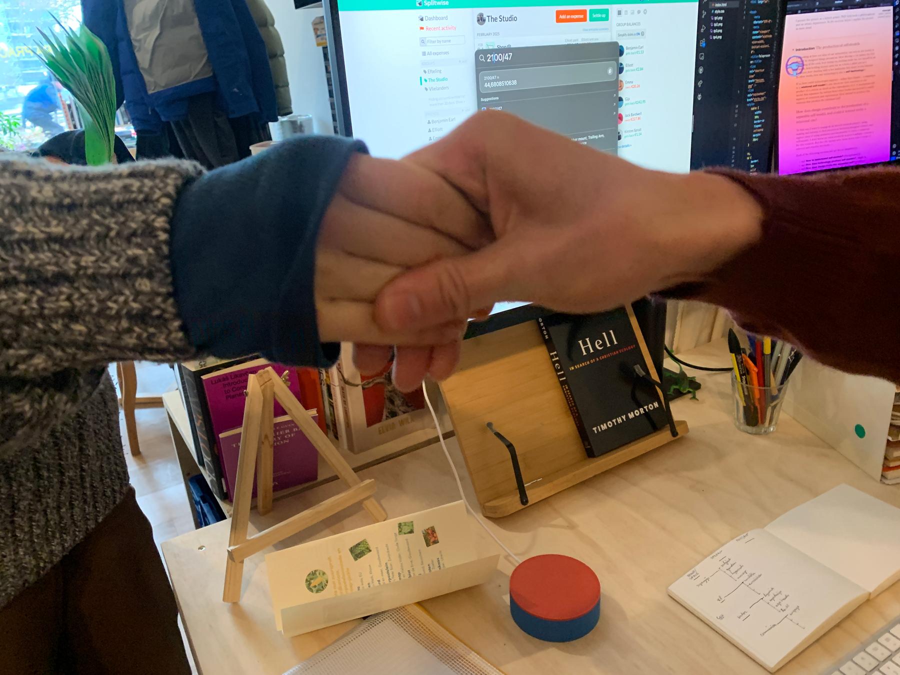 A well deserved handshake