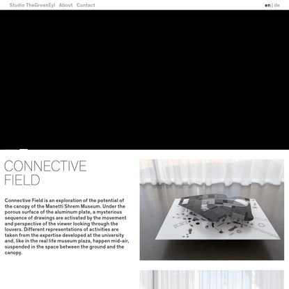 Connective Field | Studio TheGreenEyl