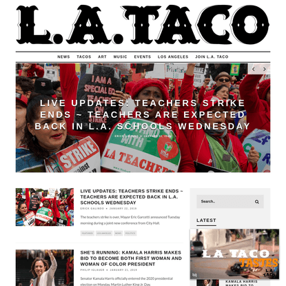 L.A. Taco - Celebrating The Taco Lifestyle in Los Angeles