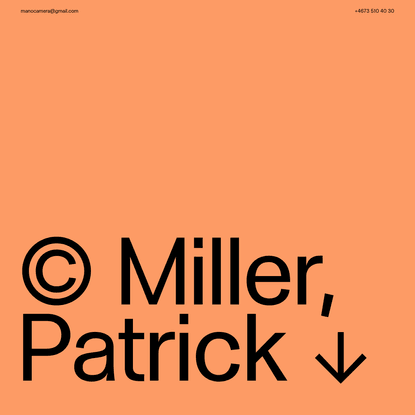 Patrick Miller - Photographer