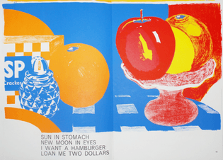 Tom Wesselmann Still Life With Fruit - 1964