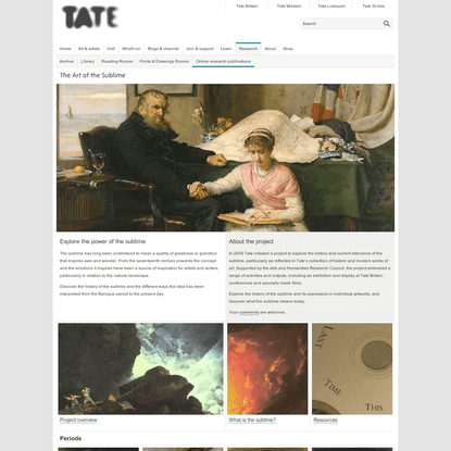 The Art of the Sublime | Tate