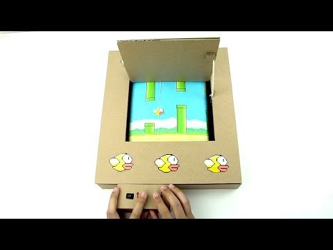 How To Make Flappy Bird Game Using Cardboard - Amazing Game from Cardboard  —