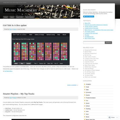 Music Machinery