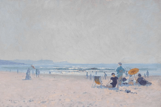 Elioth Gruner's On The Sands from 1920.