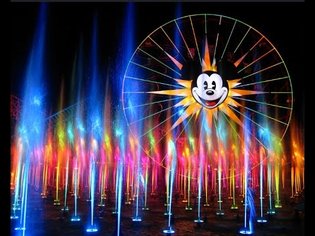 Disneyland - World of Color (FULL WATER LIGHT SHOW )