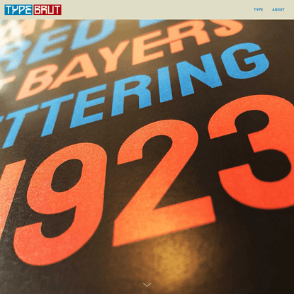 Type Brut › STAATLICHES