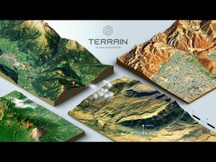 How to create a 3D Terrain with Google Maps and height maps in Photoshop - 3D Map Generator Terrain