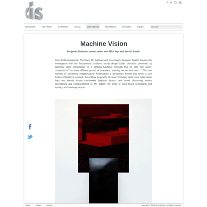 Benjamin Bratton | Machine Vision