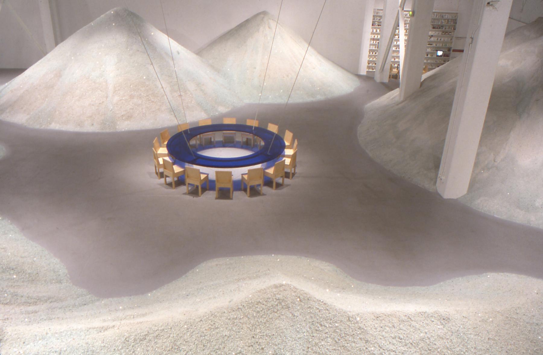 Unburning Freedom Hall (1997) Mierle Laderman Ukeles