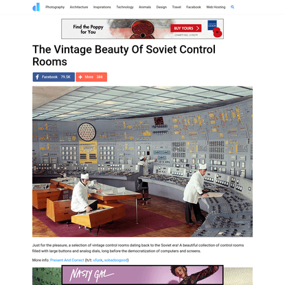 The Vintage Beauty Of Soviet Control Rooms