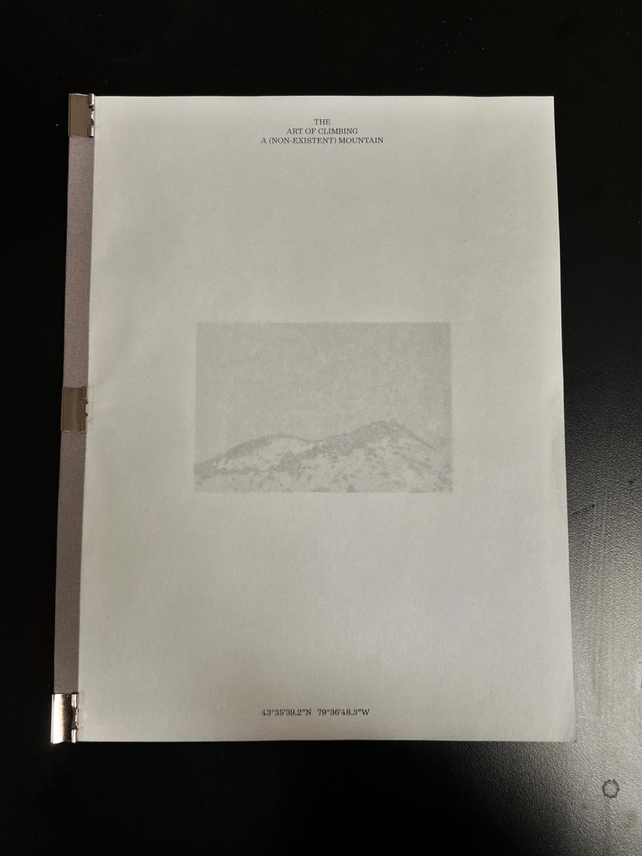 the art of climbing a (non-existent) mountain