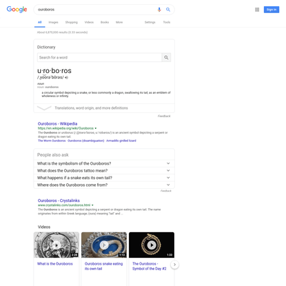 ouroboros - Google Search