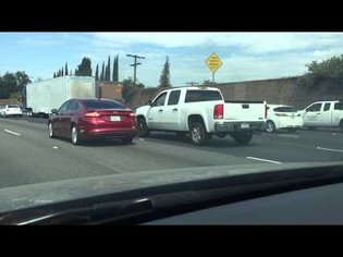 Average day on the 101 Fwy North, Los Angeles: Heat Wave edition
