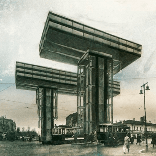 Lissitzky, Wolkenbügel (1924)