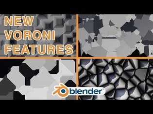 Blenders New Voronoi Node Features (Blender 2.8)