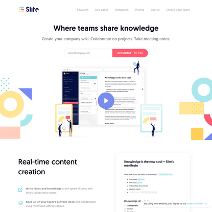 Slite, the note app for teams