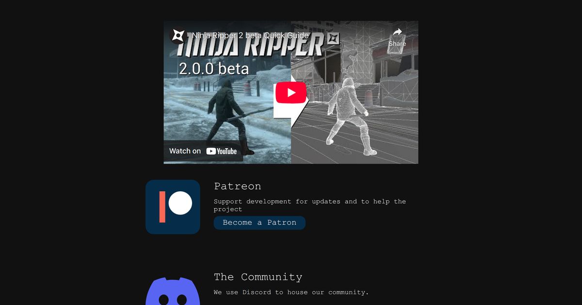 Ninja Ripper Official Website | Are.na