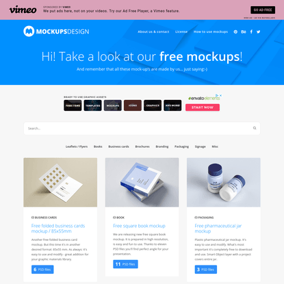Free mockups | Mockups Design | Easy to download
