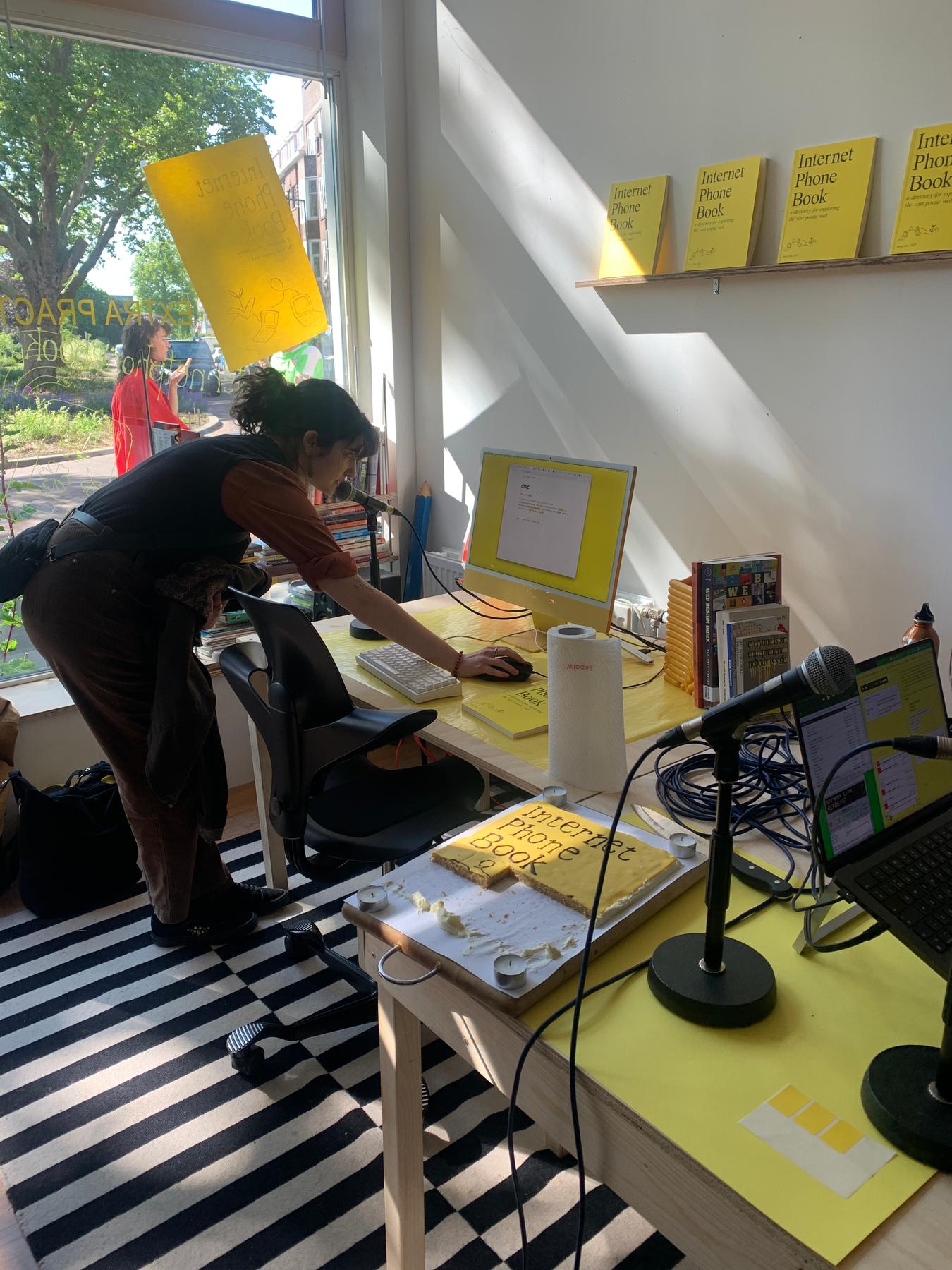 Internet Phone Book release party