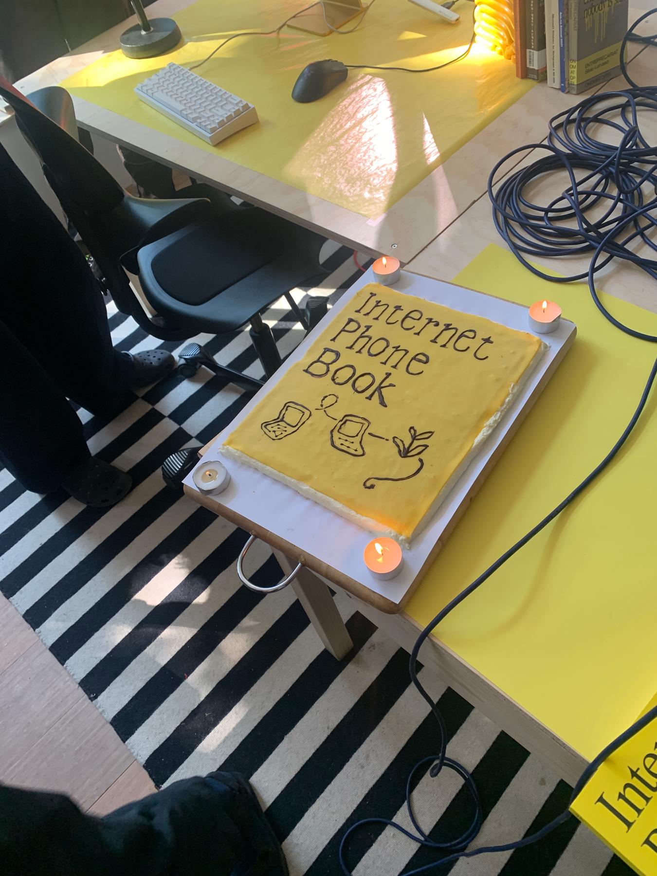 Internet Phone Book release party