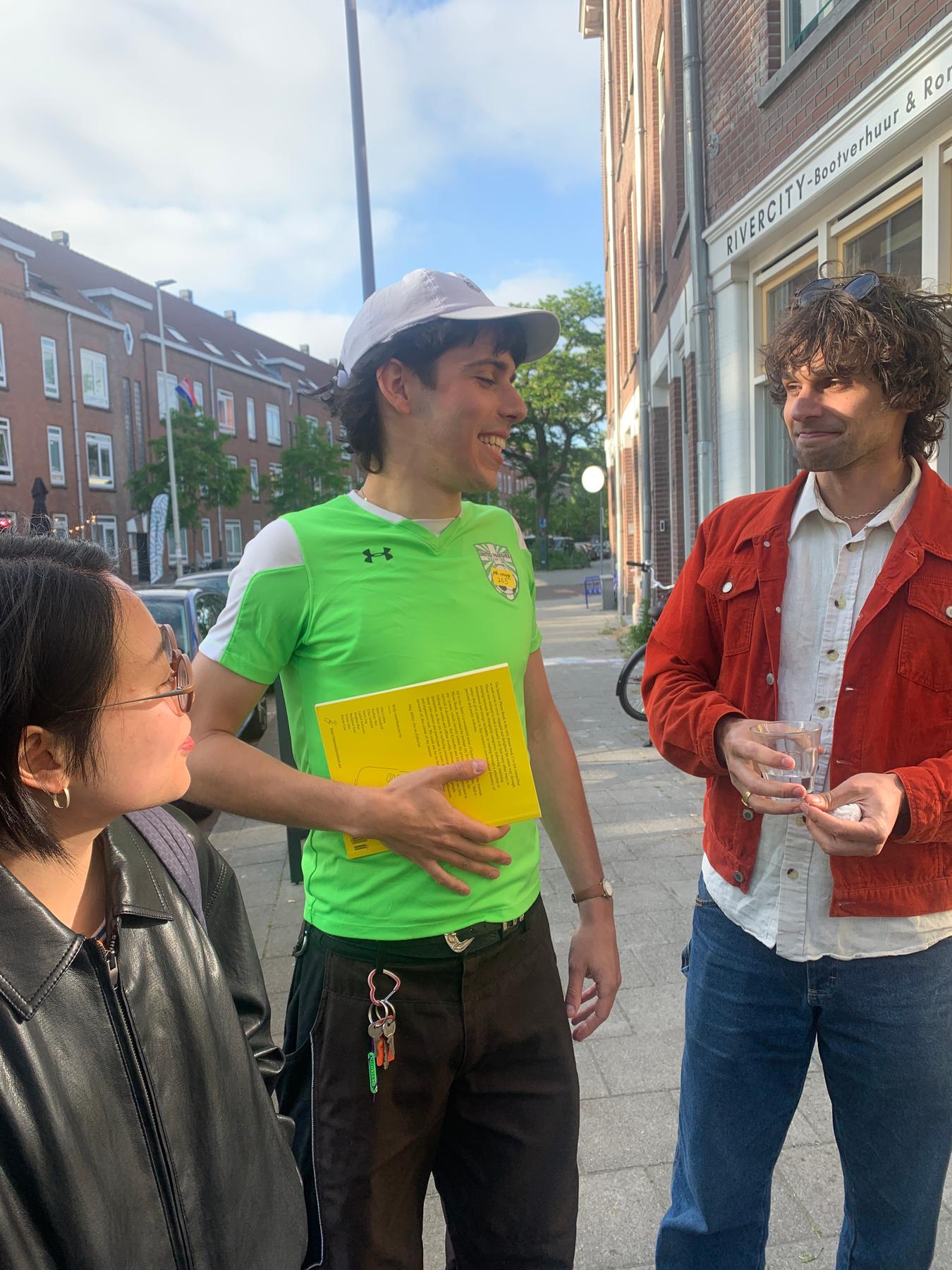 Pablo and his yellow book