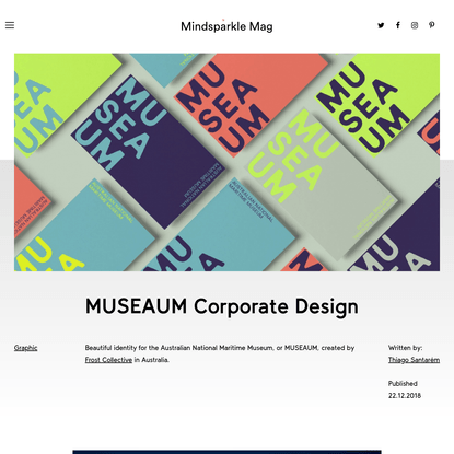 MUSEAUM Corporate Design - Mindsparkle Mag