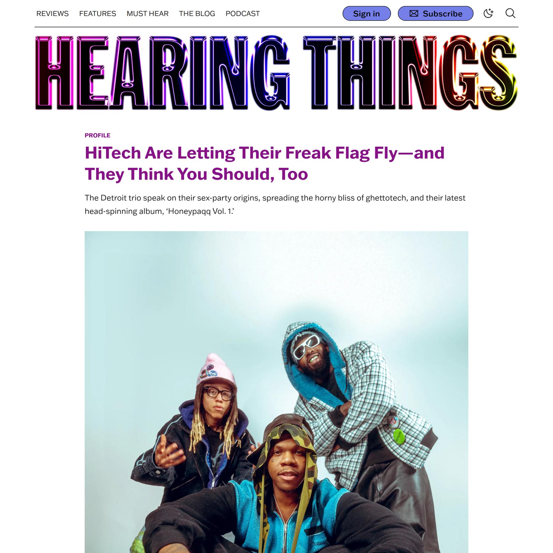 HiTech Are Letting Their Freak Flag Fly—and They Think You Should, Too