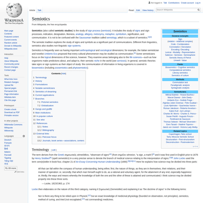Semiotics - Wikipedia