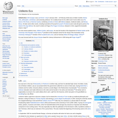 Umberto Eco - Wikipedia